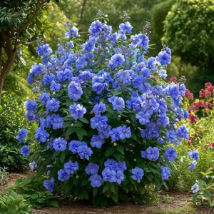 Гибискус Сансет Блоссом купить по цене от 248р. в интернет-магазине «Посадика» с доставкой почтой в в Чкаловске и по всей России – [изображение №1].