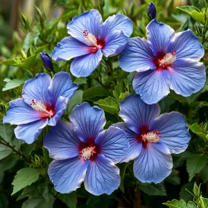 Гибискус садовый Блуминг Квин купить по цене от 259р. в интернет-магазине «Посадика» с доставкой почтой в в Чкаловске и по всей России – [изображение №1].