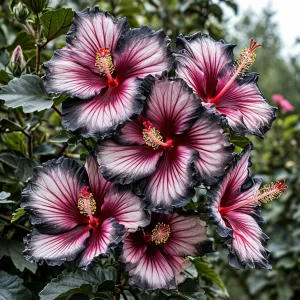 Гибискус садовый Самер Бридж купить по цене от 306р. в интернет-магазине «Посадика» с доставкой почтой в в Чкаловске и по всей России – [изображение №1].